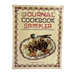 Vintage 1968 Ladies Home Journal Cookbook Sampler